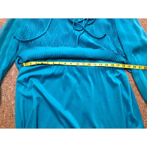 Cutest Blue Vtg Dress - Picture 5 of 7